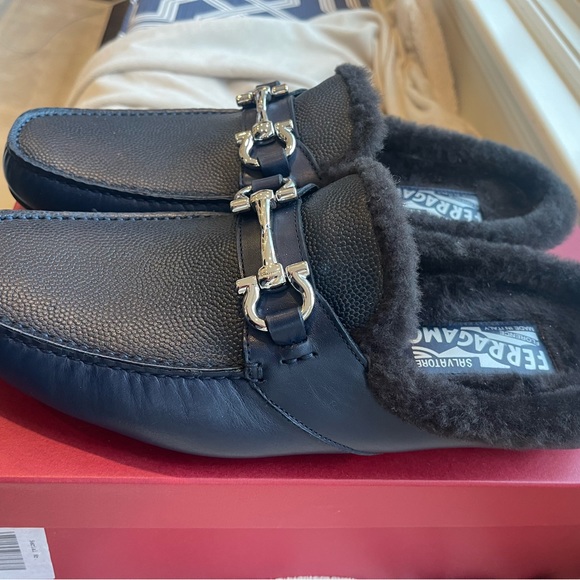 You Can Now Customize Your Ferragamo Driving Shoes to Suit  Salvatore Ferragamo Duca backless Driver Shoe Mule Ultramarine